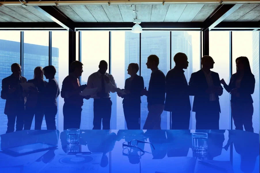 legal team in boardroom
