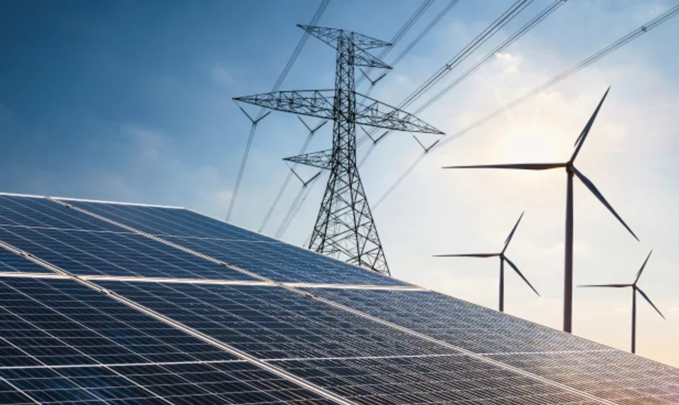 electricity-solar-panel-with-turbine-tower
